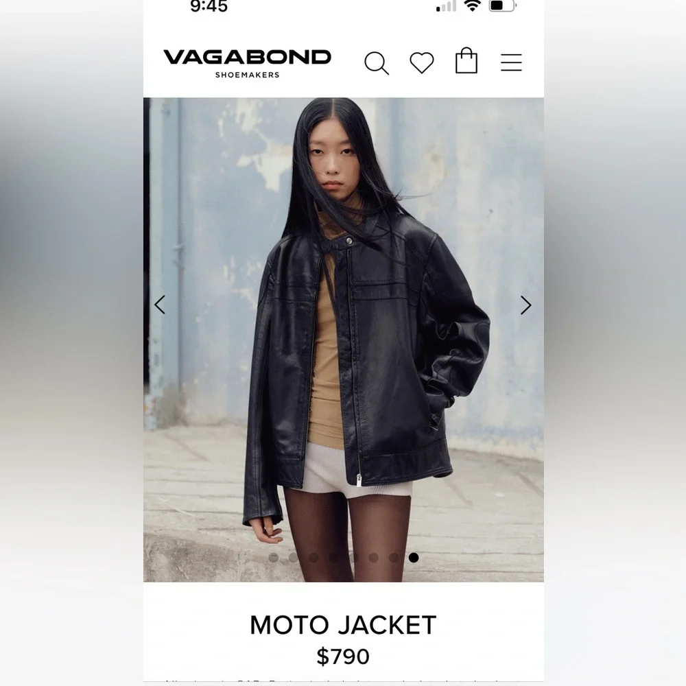 Vagabond The Moto jacket sz s NWOT worn in photos only - Picture 16 of 16